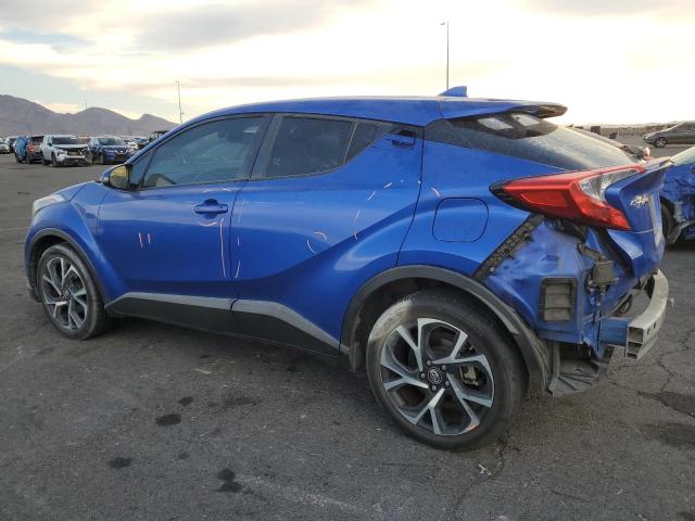 NMTKHMBX3JR001238 - 2018 TOYOTA C-HR XLE أزرق صورة 2