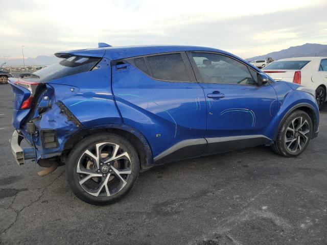 NMTKHMBX3JR001238 - 2018 TOYOTA C-HR XLE أزرق صورة 3