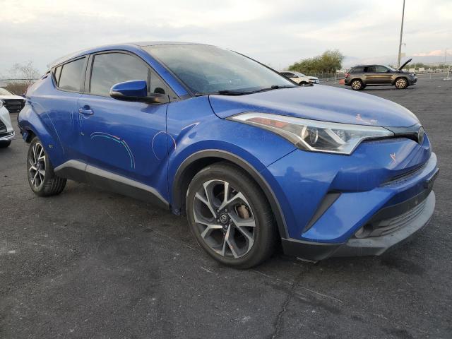 NMTKHMBX3JR001238 - 2018 TOYOTA C-HR XLE أزرق صورة 4
