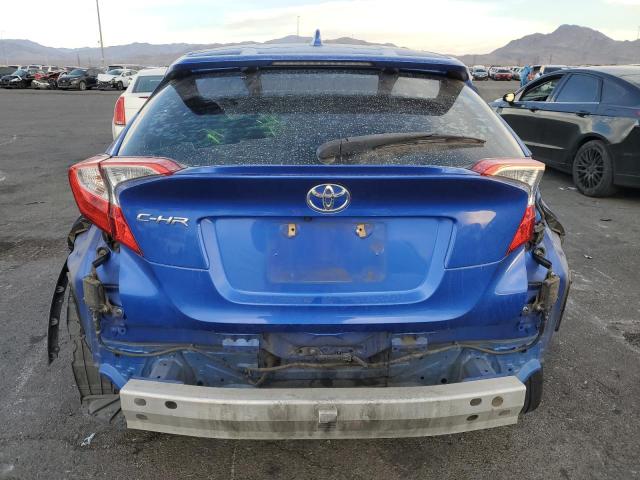 NMTKHMBX3JR001238 - 2018 TOYOTA C-HR XLE أزرق صورة 6
