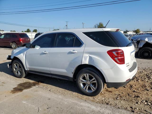 2GNALBEK0H1535595 - 2017 CHEVROLET EQUINOX LS WHITE photo 2