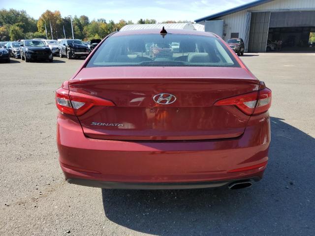 5NPE24AF2FH138497 - 2015 HYUNDAI SONATA SE RED photo 6