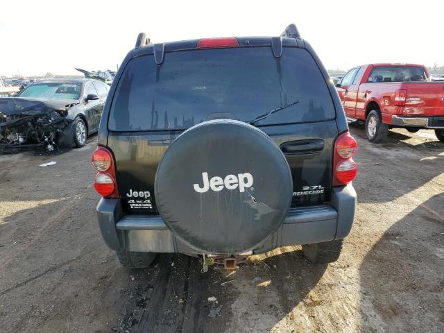 1J4GL38K55W723578 - 2005 JEEP LIBERTY RENEGADE BLACK photo 6