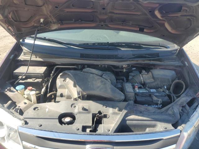 5FNRL5H63CB020740 - 2012 HONDA ODYSSEY EXL 勃艮第红 照片 12