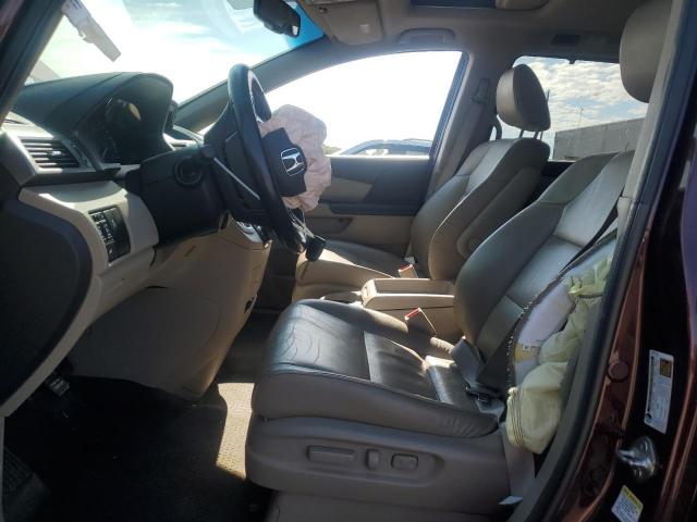 5FNRL5H63CB020740 - 2012 HONDA ODYSSEY EXL 勃艮第红 照片 7