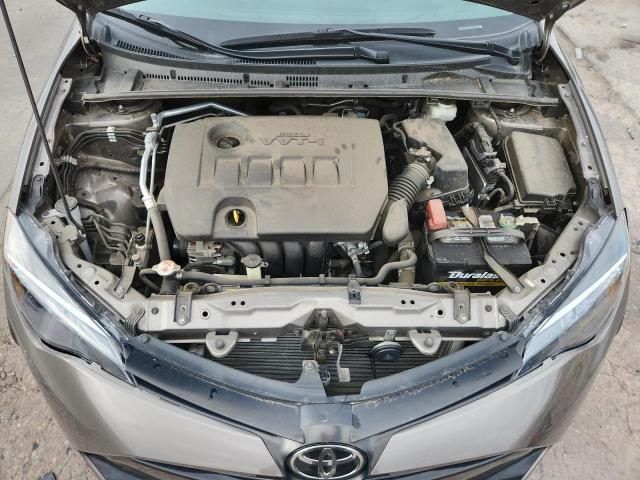 2T1BURHE7KC213764 - 2019 TOYOTA COROLLA L GRAY photo 11