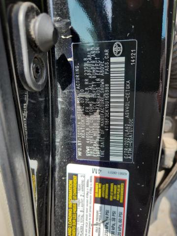 4T1BF3EK1BU166988 - 2011 TOYOTA CAMRY BASE Qara foto 12