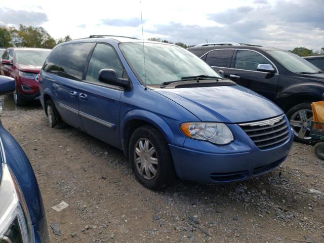 2A4GP54L37R134569 - 2007 CHRYSLER TOWN & COU TOURING 蓝色 照片 4