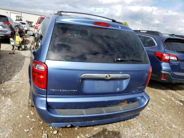 2A4GP54L37R134569 - 2007 CHRYSLER TOWN & COU TOURING 蓝色 照片 6
