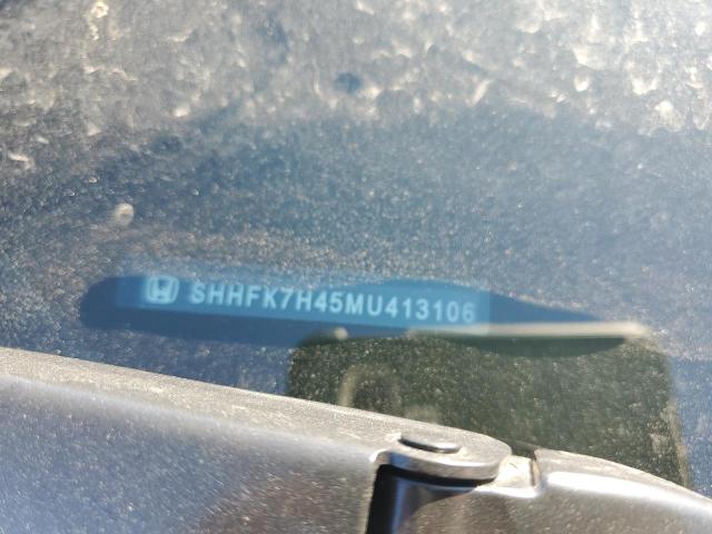 SHHFK7H45MU413106 - 2021 HONDA CIVIC SPORT 灰色 照片 12