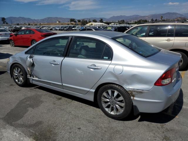 2HGFA16839H337332 - 2009 HONDA CIVIC EX SILVER photo 2