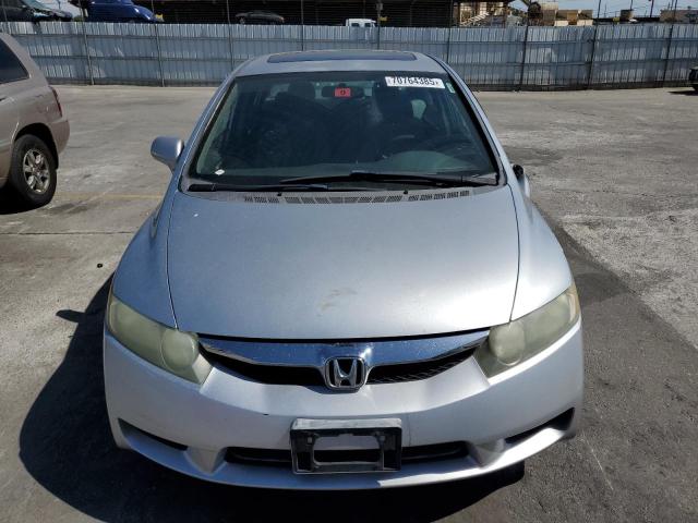2HGFA16839H337332 - 2009 HONDA CIVIC EX SILVER photo 5