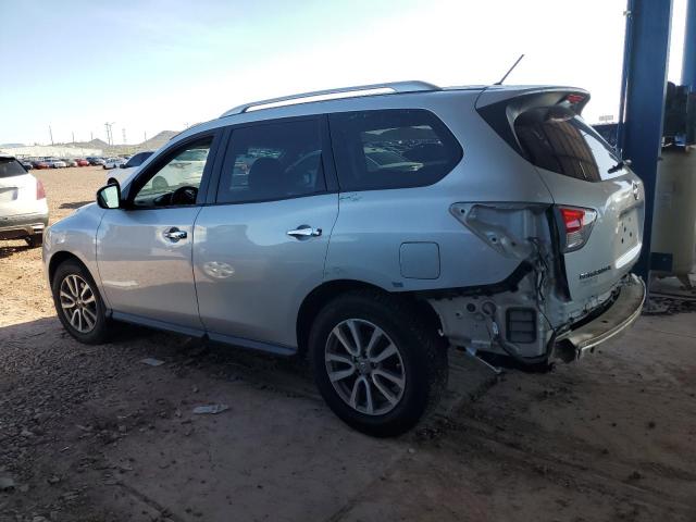 5N1AR2MN3FC717734 - 2015 NISSAN PATHFINDER S SILVER photo 2