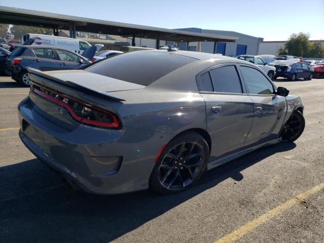 2C3CDXHGXKH673523 - 2019 DODGE CHARGER GT TEAL photo 3