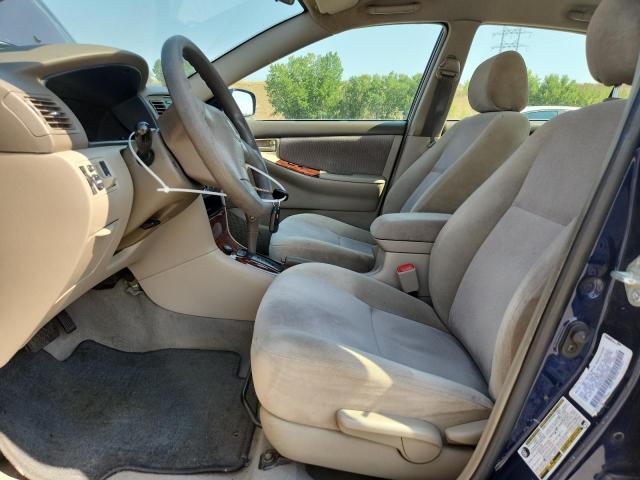 1NXBR32E35Z557022 - 2005 TOYOTA COROLLA CE BLUE photo 7