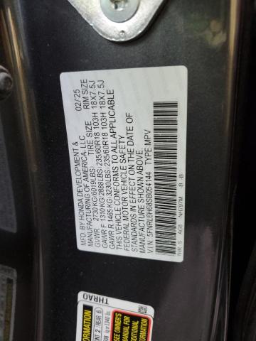 5FNRL6H68SB054144 - 2025 HONDA ODYSSEY EXL GRAY photo 13