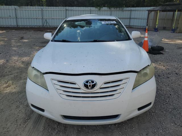 4T1BE46K49U898906 - 2009 TOYOTA CAMRY BASE WHITE photo 5