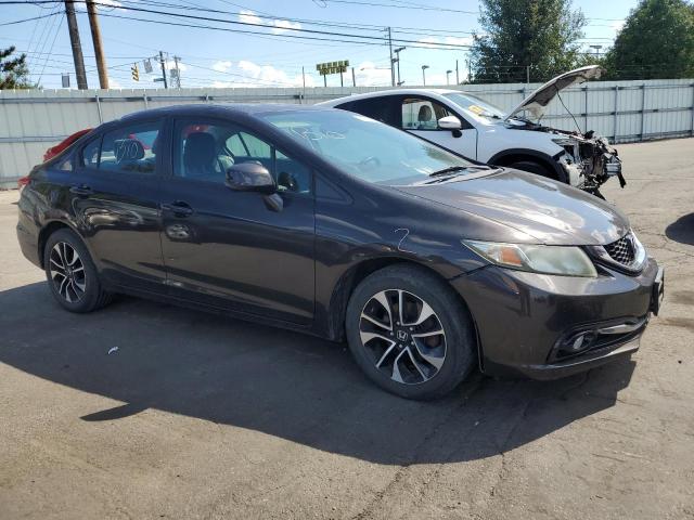 2HGFB2F94DH526950 - 2013 HONDA CIVIC EXL შავი ფოტო 4