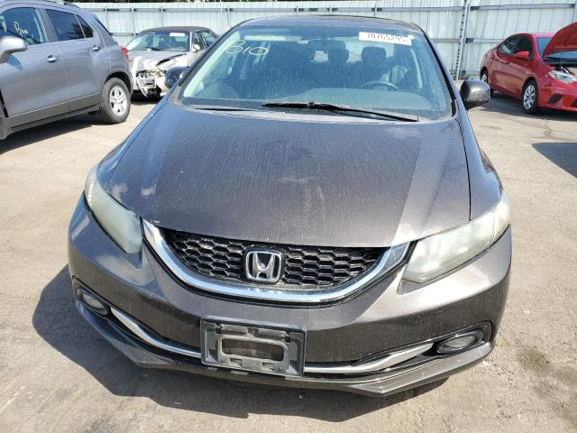 2HGFB2F94DH526950 - 2013 HONDA CIVIC EXL შავი ფოტო 5