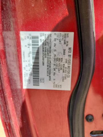 1FMEU64EX7UA61289 - 2007 FORD EXPLORER EDDIE BAUER BURGUNDY photo 12