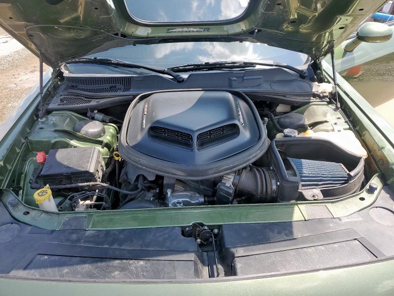 2C3CDZFJ6MH509750 - 2021 DODGE CHALLENGER R/T SCAT PACK GREEN photo 11