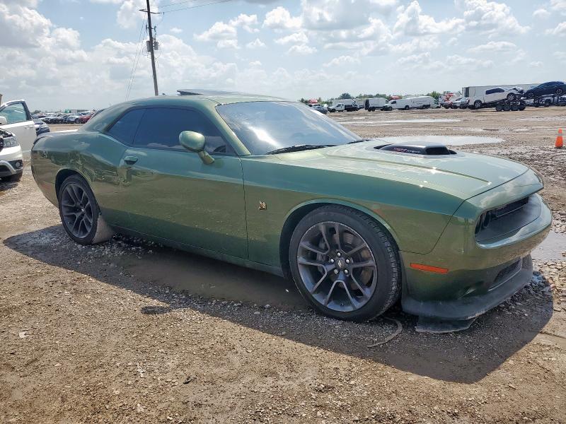 2C3CDZFJ6MH509750 - 2021 DODGE CHALLENGER R/T SCAT PACK GREEN photo 4