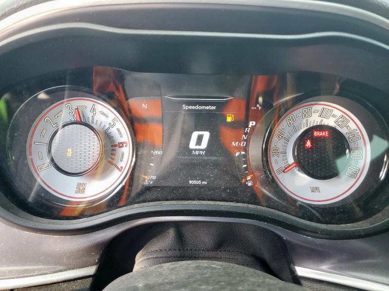 2C3CDZFJ6MH509750 - 2021 DODGE CHALLENGER R/T SCAT PACK GREEN photo 9