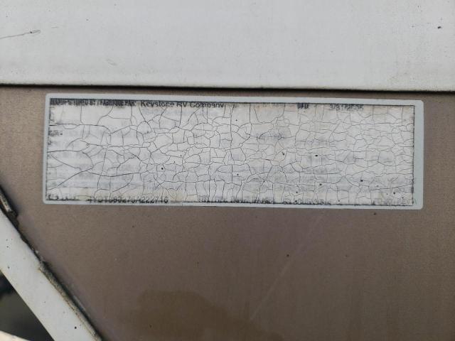 4YDT380275A222716 - 2005 KEYSTONE SPRINTER BEIGE photo 10