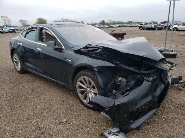 5YJSA1E28GF168843 - 2016 TESLA MODEL S Սև լուսանկար 4