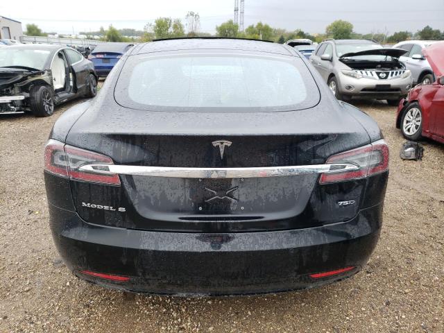 5YJSA1E28GF168843 - 2016 TESLA MODEL S Սև լուսանկար 6