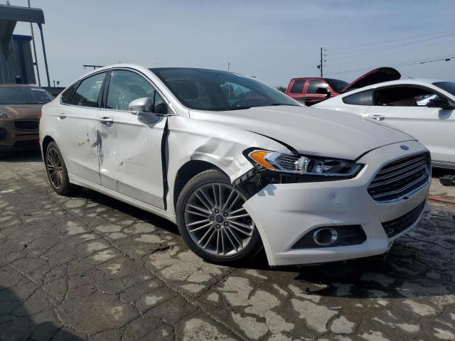 3FA6P0H97ER296558 - 2014 FORD FUSION SE WHITE photo 4