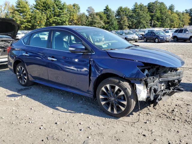 3N1AB7AP9KY412965 - 2019 NISSAN SENTRA S BLUE photo 4