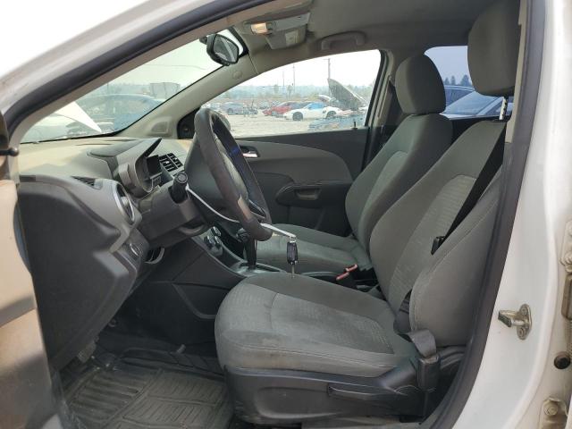 1G1JA5SG6E4161325 - 2014 CHEVROLET SONIC LS თეთრი ფოტო 7