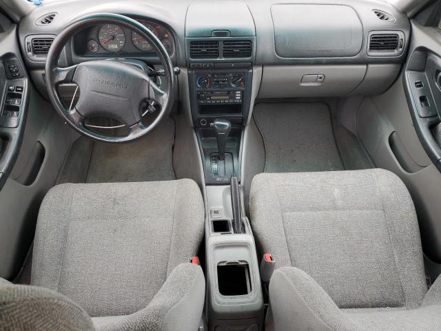 JF1SF63522H752939 - 2002 SUBARU FORESTER L SILVER photo 8