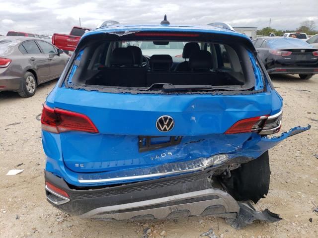 3VVSX7B23PM310471 - 2023 VOLKSWAGEN TAOS SE BLUE photo 6