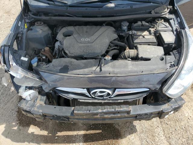 KMHCT5AE0DU081670 - 2013 HYUNDAI ACCENT GLS GRAY photo 11
