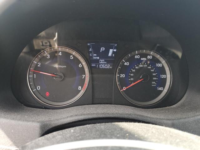 KMHCT5AE0DU081670 - 2013 HYUNDAI ACCENT GLS GRAY photo 9