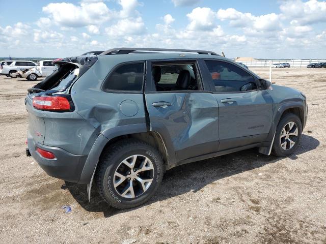 1C4PJMBS0FW724231 - 2015 JEEP CHEROKEE TRAILHAWK GRAY photo 3