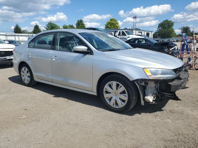 3VWD17AJ3EM268055 - 2014 VOLKSWAGEN JETTA SE SILVER photo 4