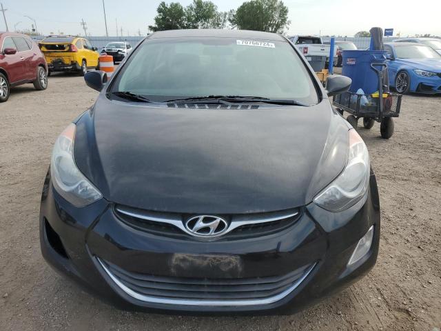 5NPDH4AE5DH435245 - 2013 HYUNDAI ELANTRA GLS BLACK photo 5