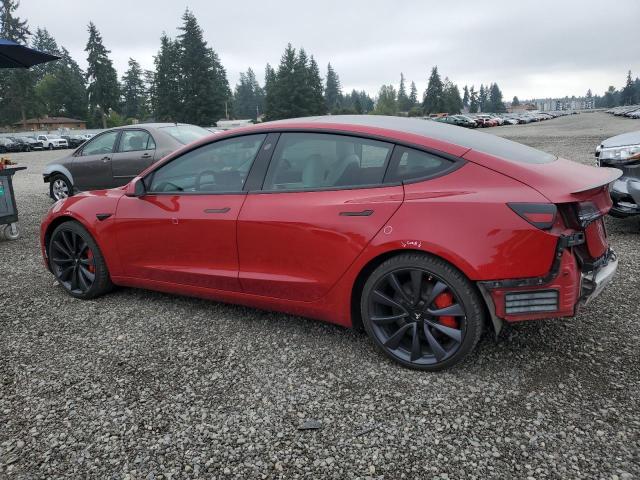 5YJ3E1EC1LF791961 - 2020 TESLA MODEL 3 Rouge photo 2