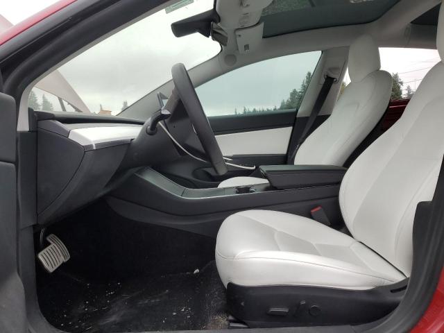 5YJ3E1EC1LF791961 - 2020 TESLA MODEL 3 Rouge photo 7