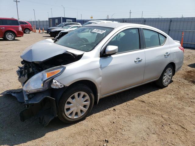 3N1CN7AP1GL912414 - 2016 NISSAN VERSA S SILVER photo 1