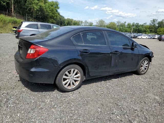 2HGFB2F95CH512795 - 2012 HONDA CIVIC EXL BLACK photo 3