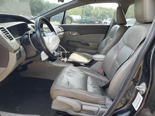 2HGFB2F95CH512795 - 2012 HONDA CIVIC EXL BLACK photo 7
