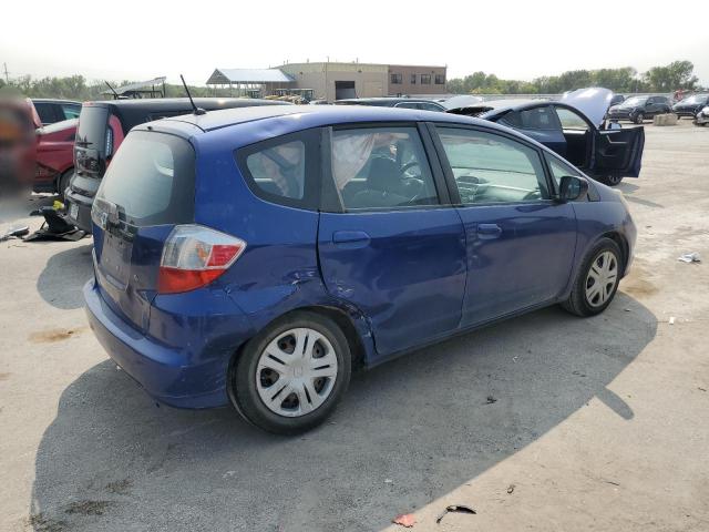 JHMGE8H23AC012162 - 2010 HONDA FIT BLUE photo 3