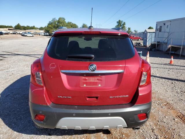 KL4CJASB0GB718946 - 2016 BUICK ENCORE RED photo 6