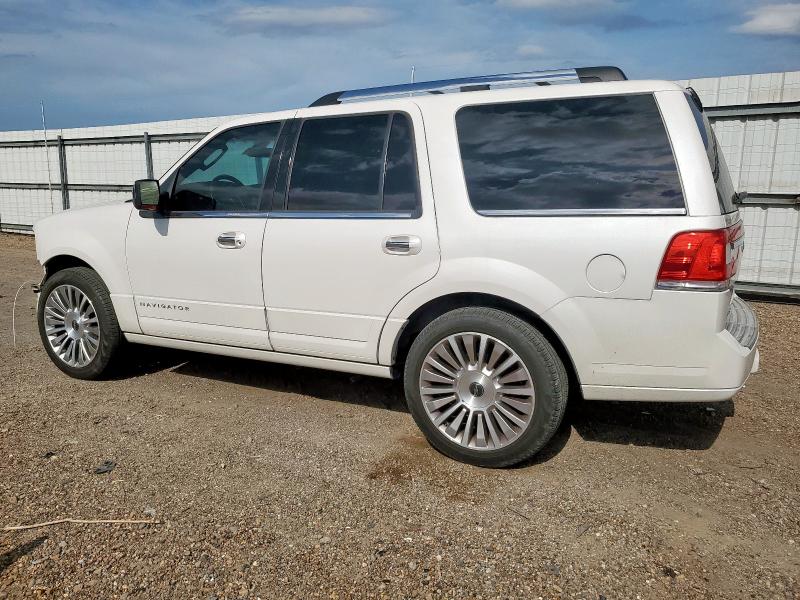 5LMJJ2HT4FEJ11327 - 2015 LINCOLN NAVIGATOR WHITE photo 2