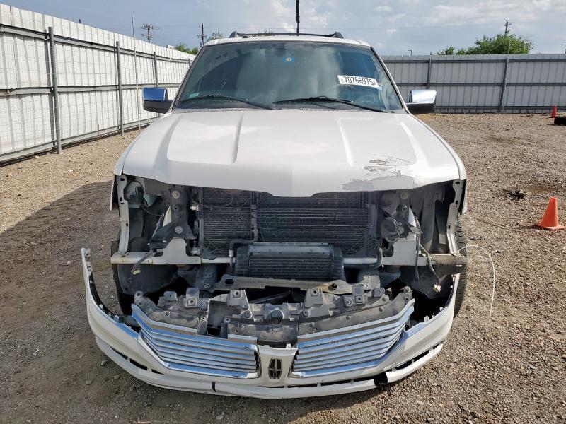 5LMJJ2HT4FEJ11327 - 2015 LINCOLN NAVIGATOR WHITE photo 5