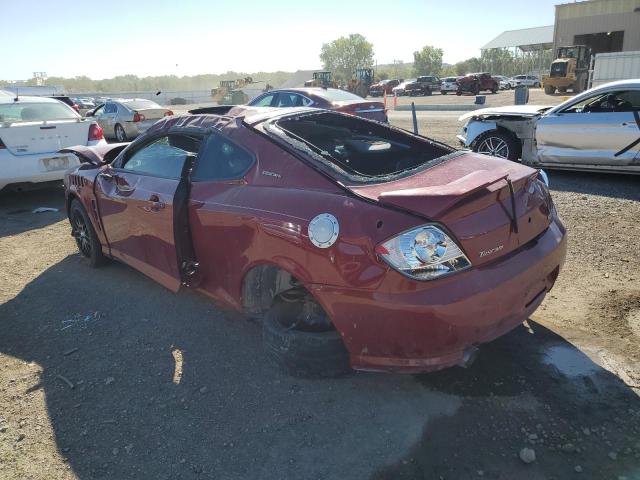 KMHHN65F16U229109 - 2006 HYUNDAI TIBURON GT BURGUNDY photo 2